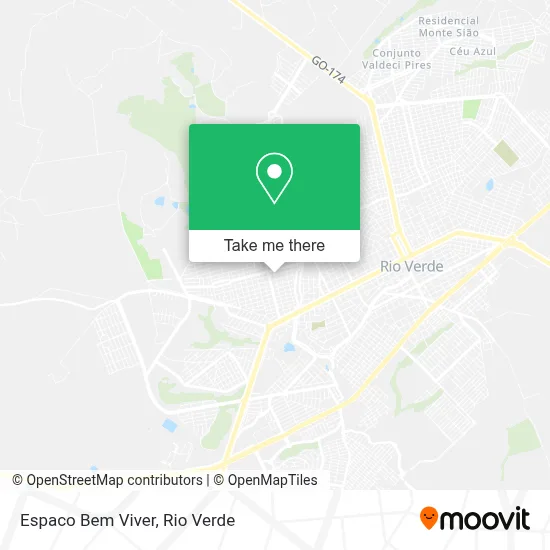 Espaco Bem Viver map