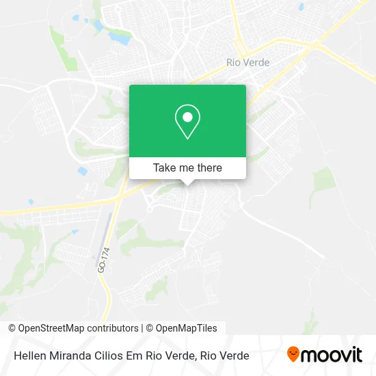 Hellen Miranda Cilios Em Rio Verde map