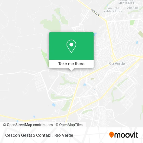 Cescon Gestão Contábil map