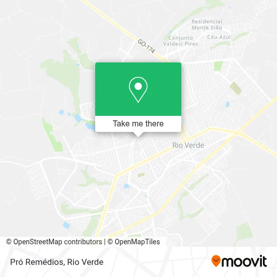 Pró Remédios map