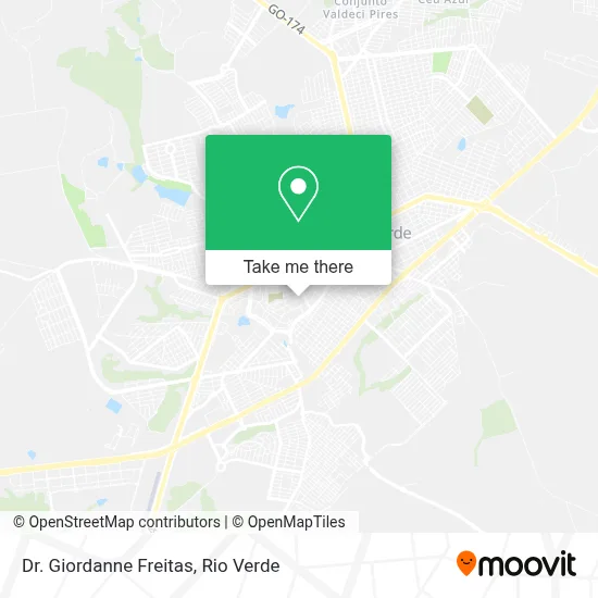 Dr. Giordanne Freitas map