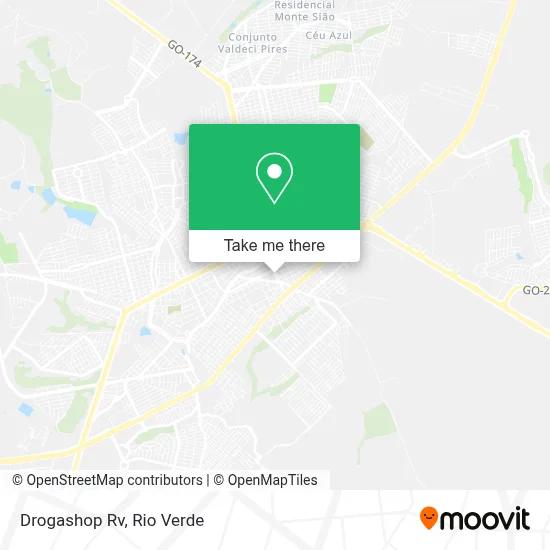 Drogashop Rv map