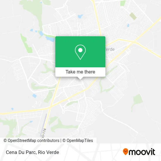 Cena Du Parc map