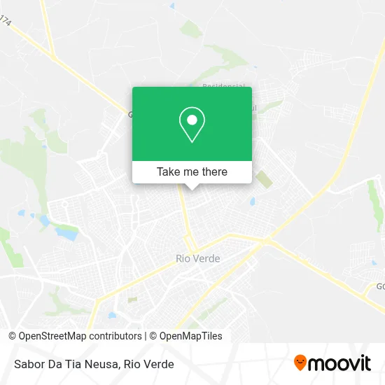 Sabor Da Tia Neusa map
