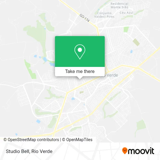 Studio Bell map