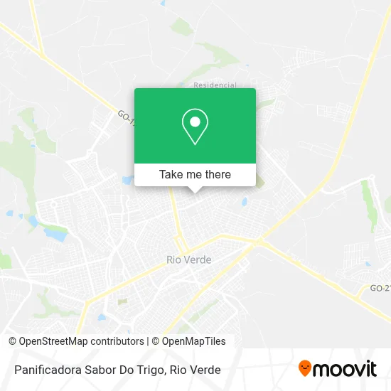 Panificadora Sabor Do Trigo map