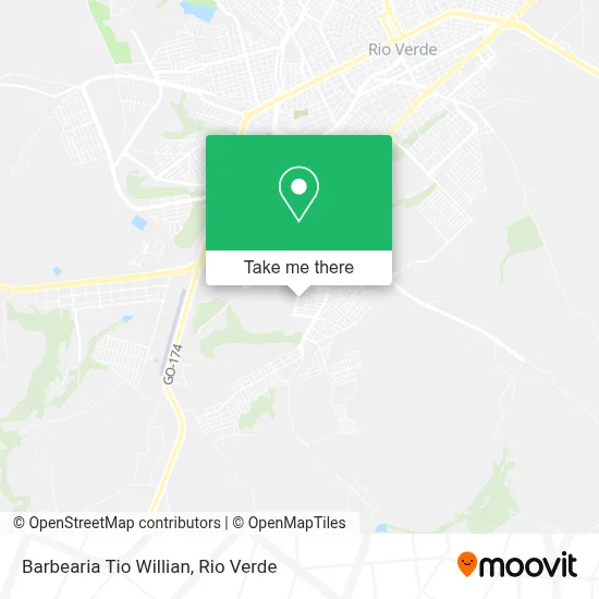 Barbearia Tio Willian map