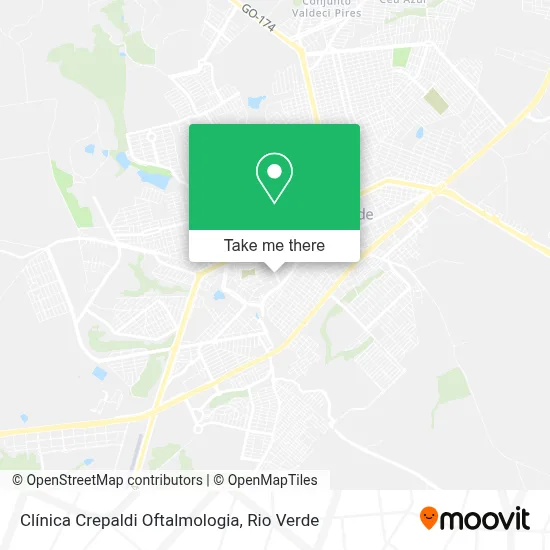 Clínica Crepaldi Oftalmologia map