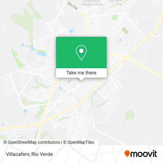 Villacaferv map