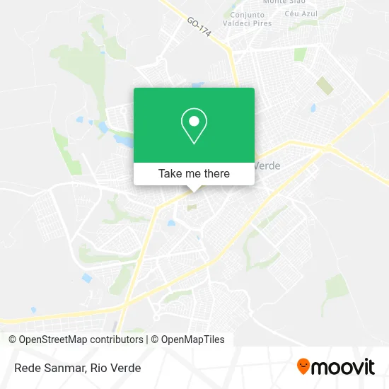 Rede Sanmar map