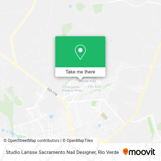 Studio Larisse Sacramento Nail Designer map