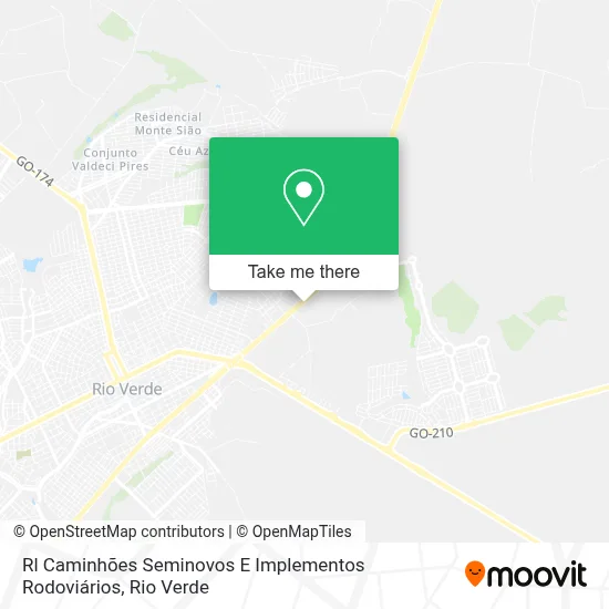 Rl Caminhões Seminovos E Implementos Rodoviários map