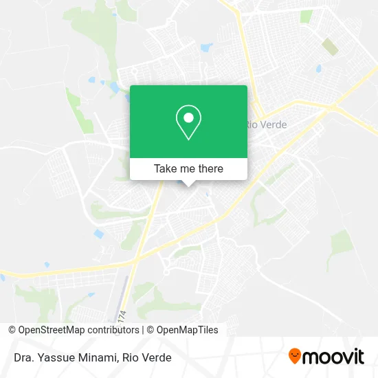Dra. Yassue Minami map
