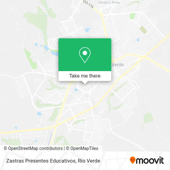 Zastras Presentes Educativos map