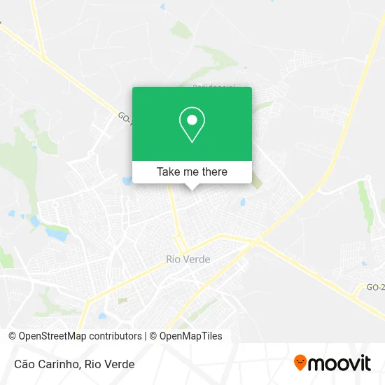 Cão Carinho map