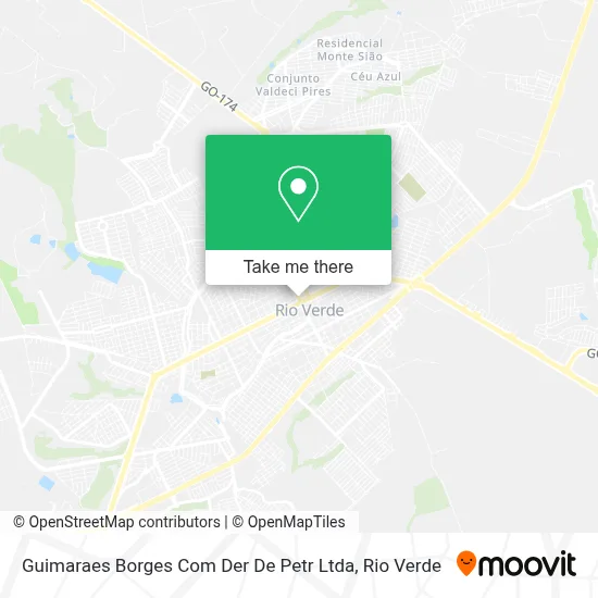 Guimaraes Borges Com Der De Petr Ltda map