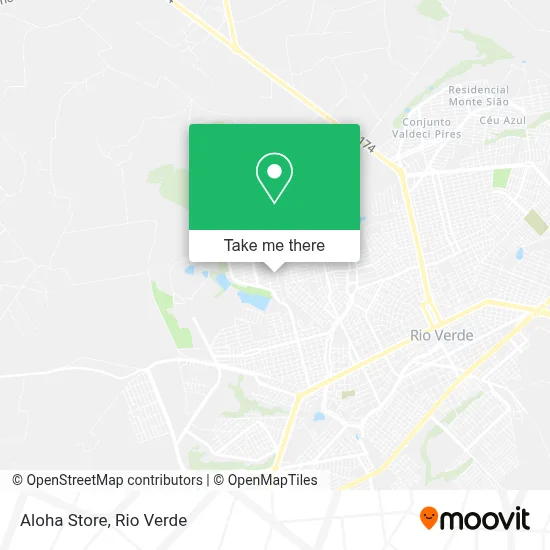 Aloha Store map