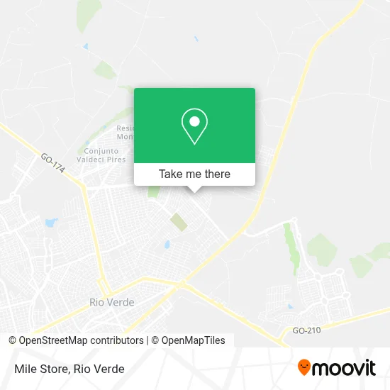 Mile Store map