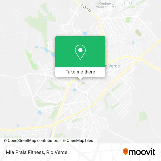 Mia Praia Fitness map