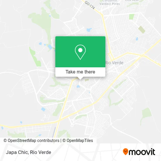 Japa Chic map
