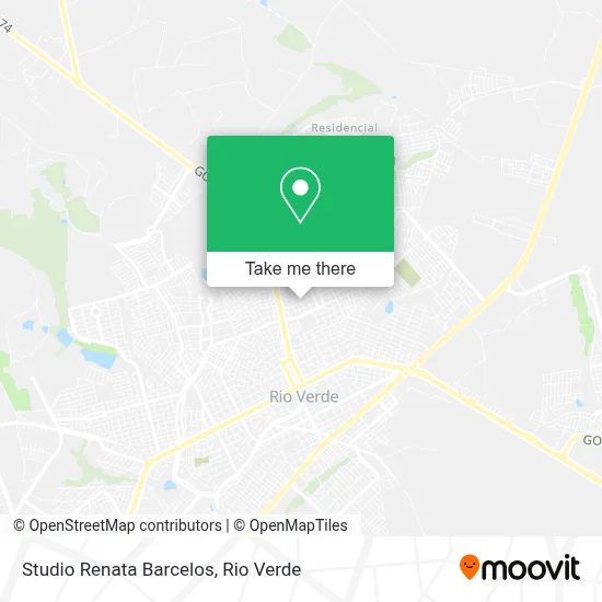 Studio Renata Barcelos map