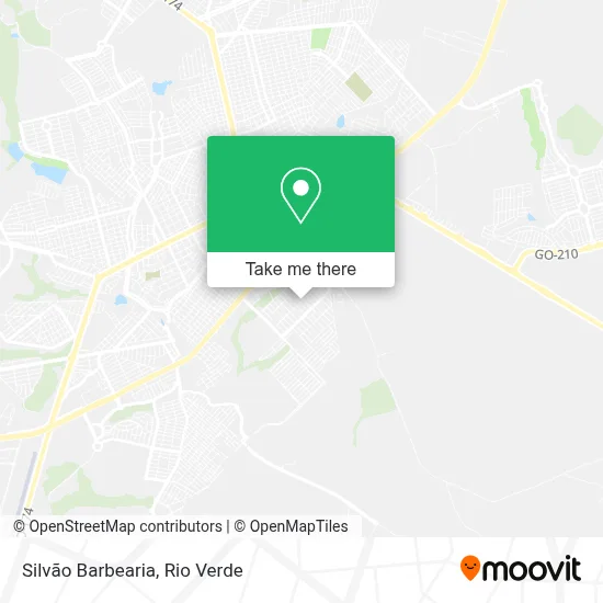 Silvão Barbearia map