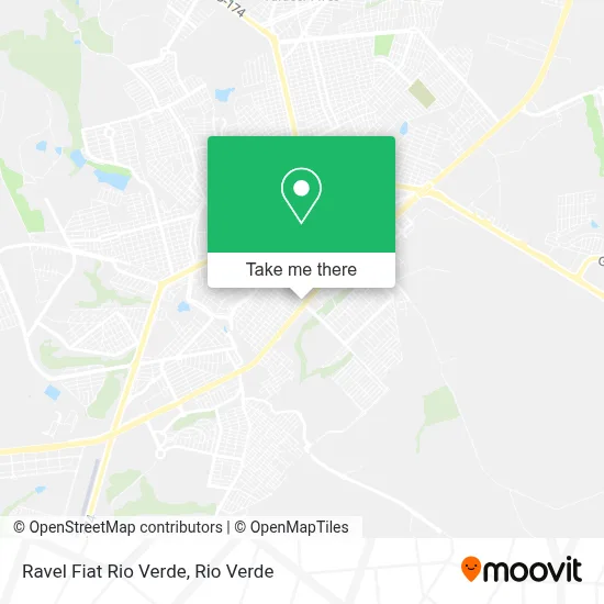 Ravel Fiat Rio Verde map