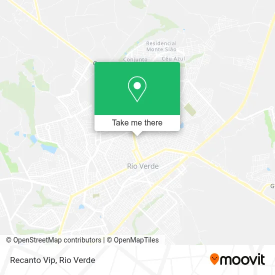 Recanto Vip map
