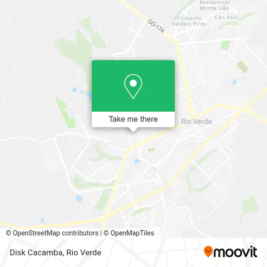 Disk Cacamba map