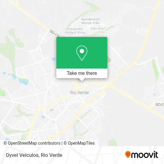 Dyvel Veículos map