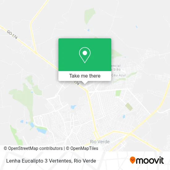 Lenha Eucalipto 3 Vertentes map