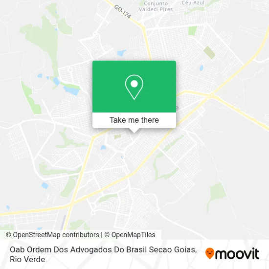 Oab Ordem Dos Advogados Do Brasil Secao Goias map