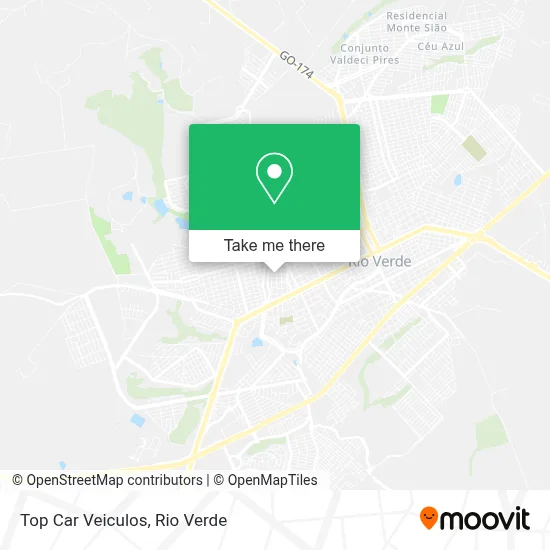Top Car Veiculos map