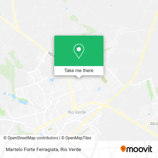 Martelo Forte Ferragista map
