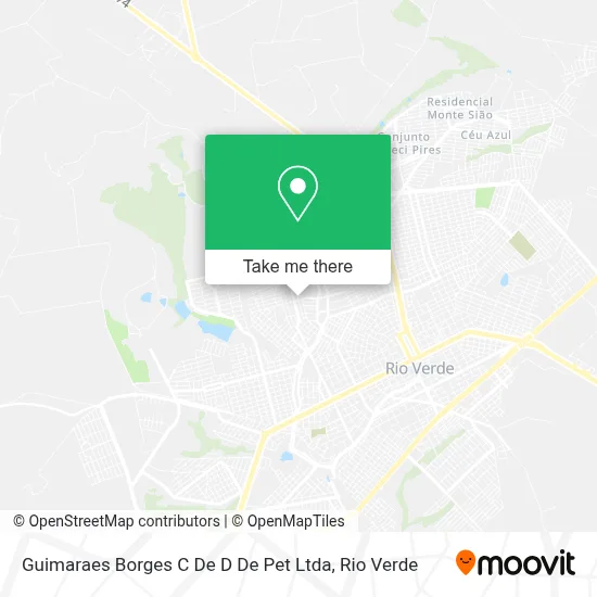 Guimaraes Borges C De D De Pet Ltda map