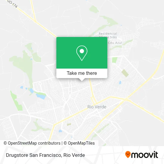 Drugstore San Francisco map