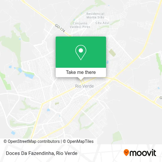 Doces Da Fazendinha map