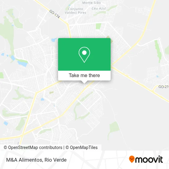 M&A Alimentos map