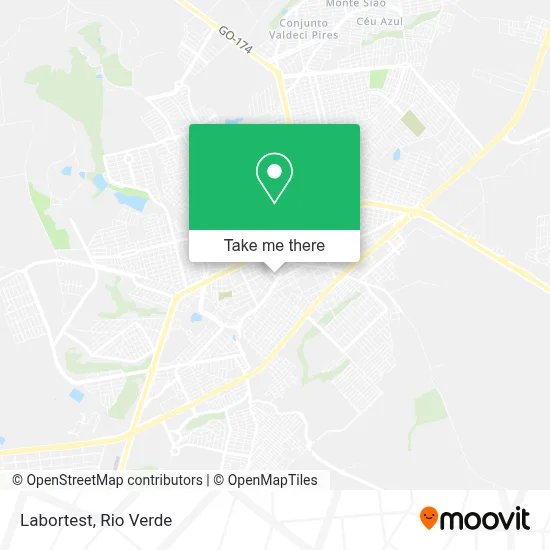Labortest map