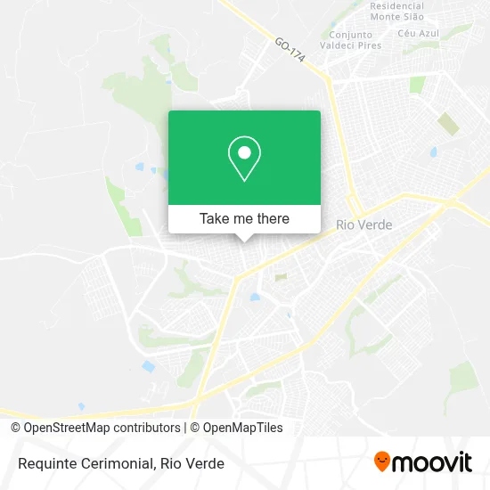 Requinte Cerimonial map
