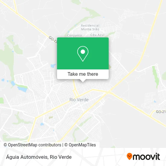 Águia Automóveis map
