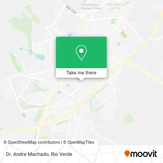 Dr. Andre Machado map