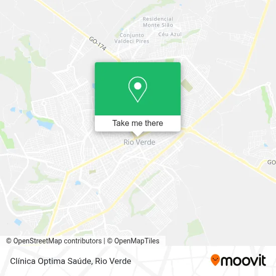 Clínica Optima Saúde map