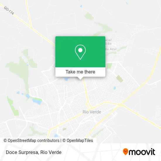 Doce Surpresa map