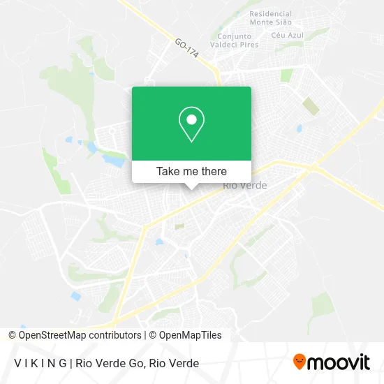 V I K I N G | Rio Verde Go map