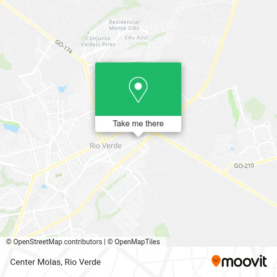 Center Molas map