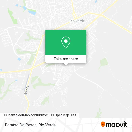 Paraíso Da Pesca map