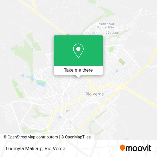 Ludmyla Makeup map
