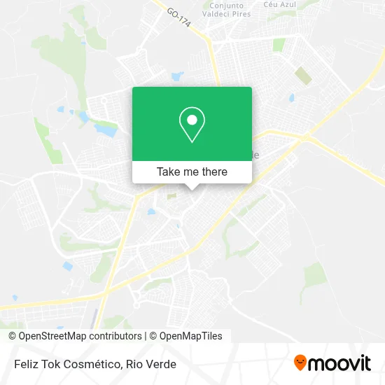 Feliz Tok Cosmético map
