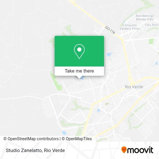 Studio Zanelatto map